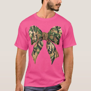 Camo Coquette Bow Hunting Camouflage Old Hunter Wo T-Shirt
