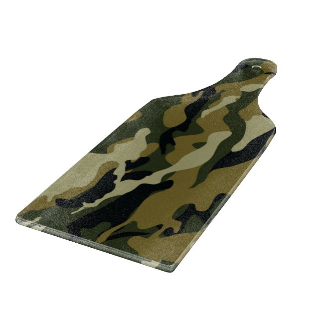 Camo Cutting Board (Corner)