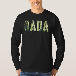 Camo Dada New Dad Hero Grandpa The Man Myth Legend T-Shirt