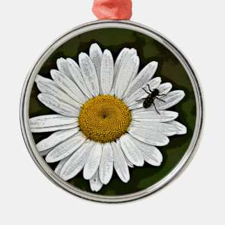Camo Daisy Metal Tree Decoration