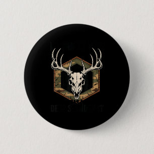 Camo Deer Hunting My Family Tree Has Deer Stand In 6 Cm Round Badge