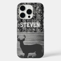 Camo Deer Hunting Name Men Sports Buck