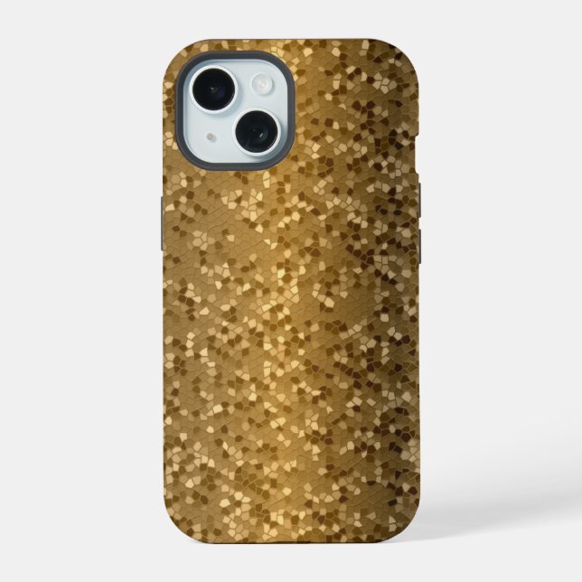 Camo: Desert Digital iPhone 15 Case (Back)