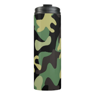 camo design thermal tumbler