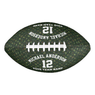Camo Dots Personalised Name Team Number Sports American Football