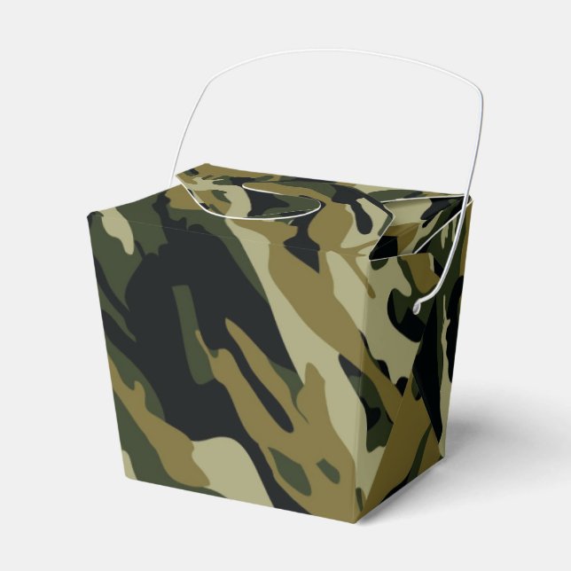 Camo Favour Box (Front Side)