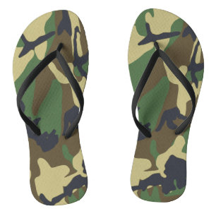 Camo Flip Flops