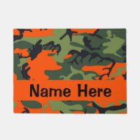 Camo Floormat - Dog Placemat - Hunting Dog Gifts