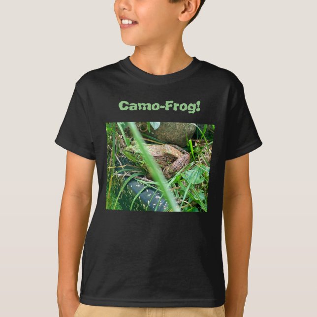 Camo-Frog! T-Shirt (Front)