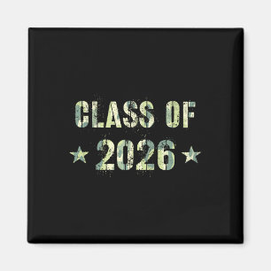 Camo Future Graduation Future Cl Of 2026 9th Grade Magnet