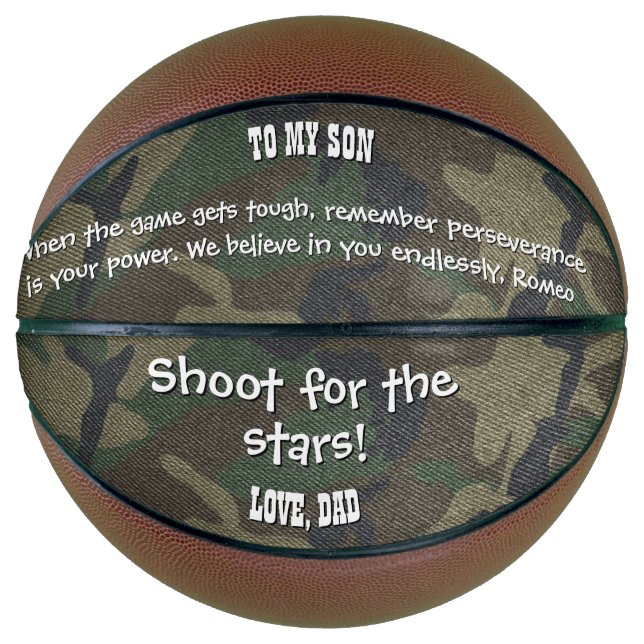 Camo Gift Basketball (Front)