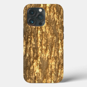 Camo: Gold Bark iPhone 13 Pro Case