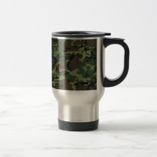 Camo Coffee Travel Mugs Zazzle Uk