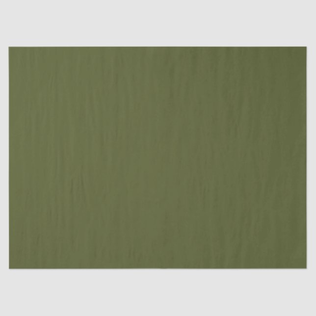 Camo Green Formal Colour Matched Tissue Paper (Front)