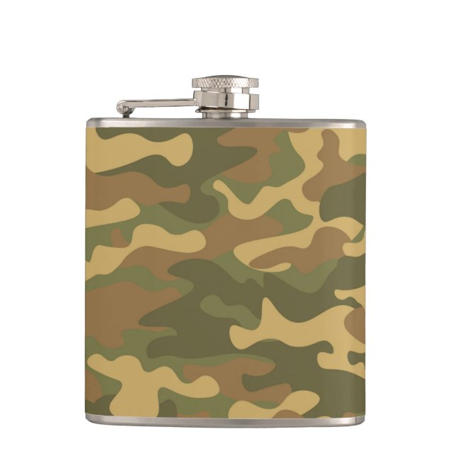 Camo Hip Flask (Front)