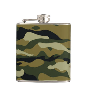 Camo Hip Flask