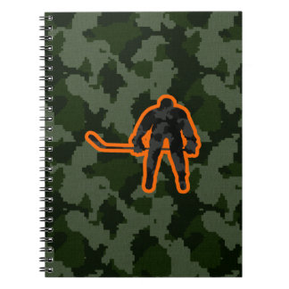 Camo Hockey Notebook