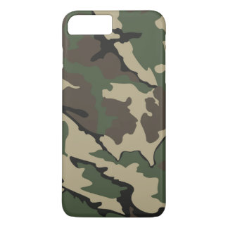 Camo iPhone 7 Plus, Barely There Case