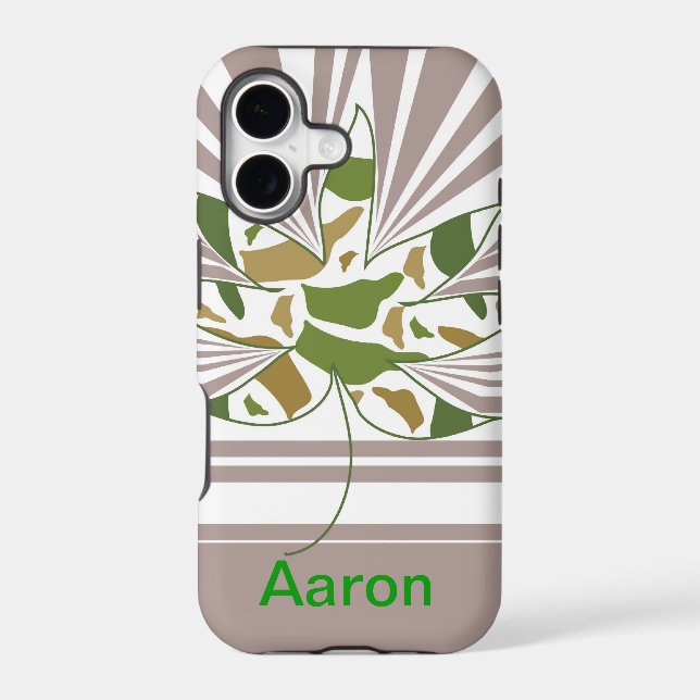 Camo Leaf iPhone (Back)