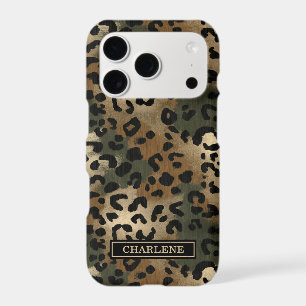 Camo Leopard Print Monogrammed