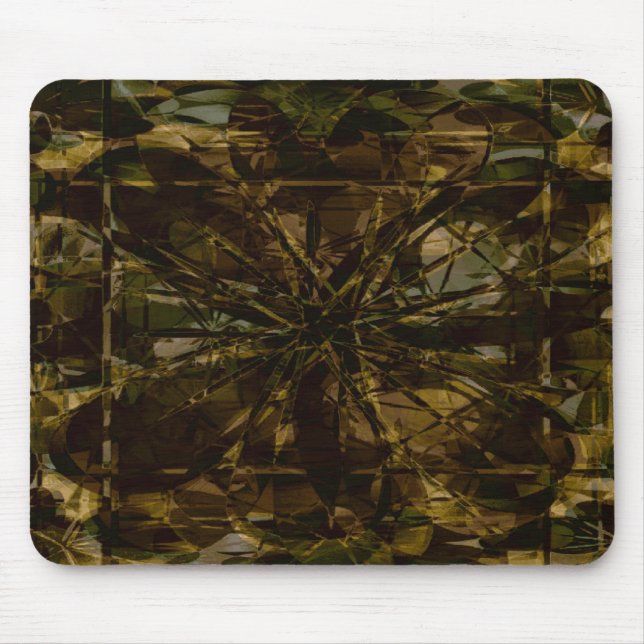 Camo Lover Petal Design Mouse Mat (Front)