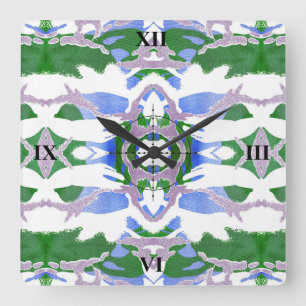 Camo Moda Square Wall Clock