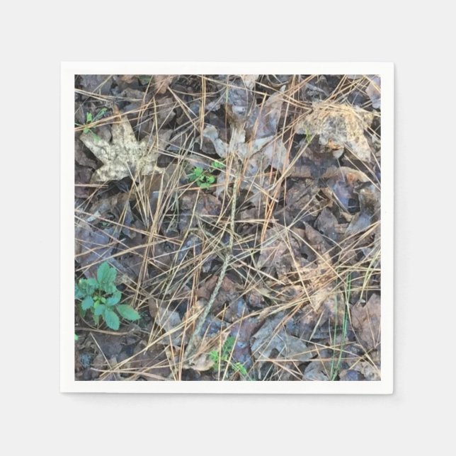 Camo Napkins, Camouflage Napkin (Front)