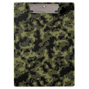 Camo Pattern Clipboard