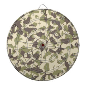 Camo Pattern Dartboard