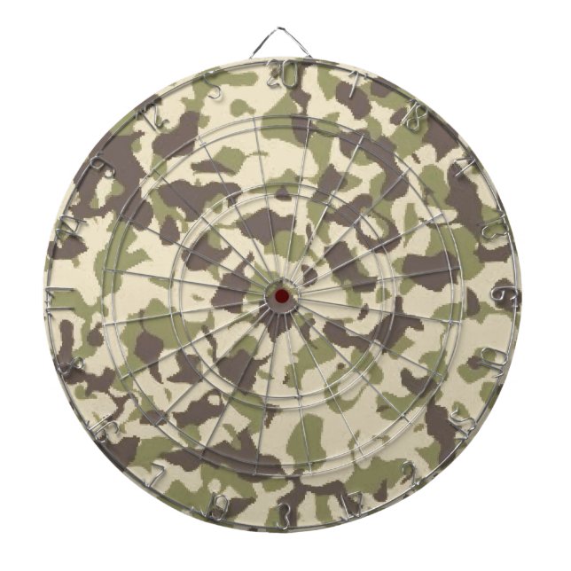 Camo Pattern Dartboard (Front)