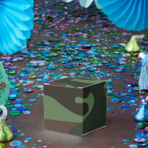 Camo Pattern fun favour box