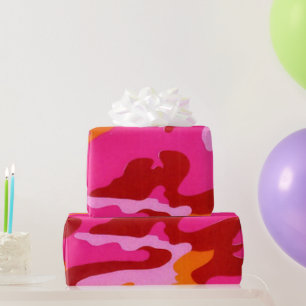 Camo Pattern fun wrapping paper