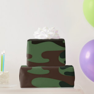 Camo Pattern fun wrapping paper