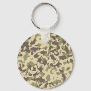 Camo Pattern Key Ring