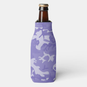Camo Purple Bottle Cooler