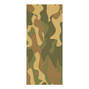 Camo Rack Card