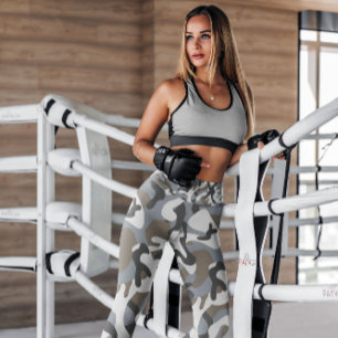 Camo Snow Desert Patterned   Leggings