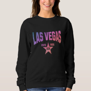 Camo Souvenir USA Star Las Vegas Nevada Sweatshirt