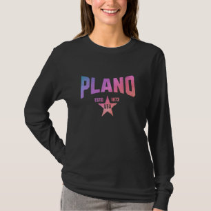 Camo Souvenir USA Star Plano Texas T-Shirt