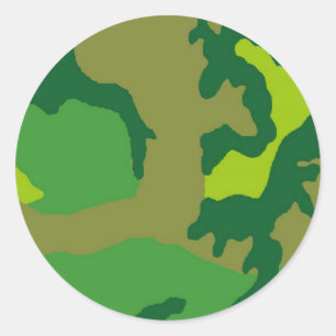 Camo Sticker