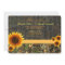 Camo Sunflowers Wedding Invitation