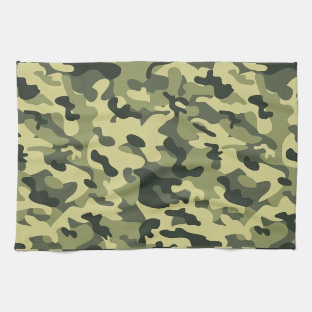 Camo Tea Towel (Horizontal)