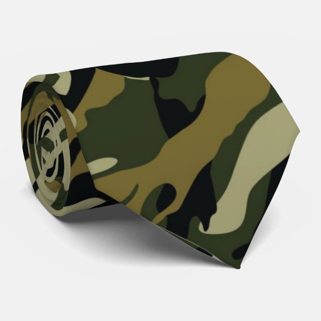 Camo Tie (Rolled)