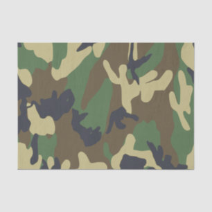 Camo Tissue Paper