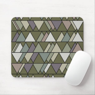 Camo Triangles  Mouse Mat