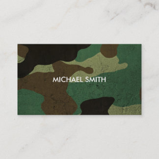 Camo Wall - Business Card