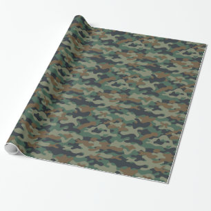 Camo Wrapping Paper