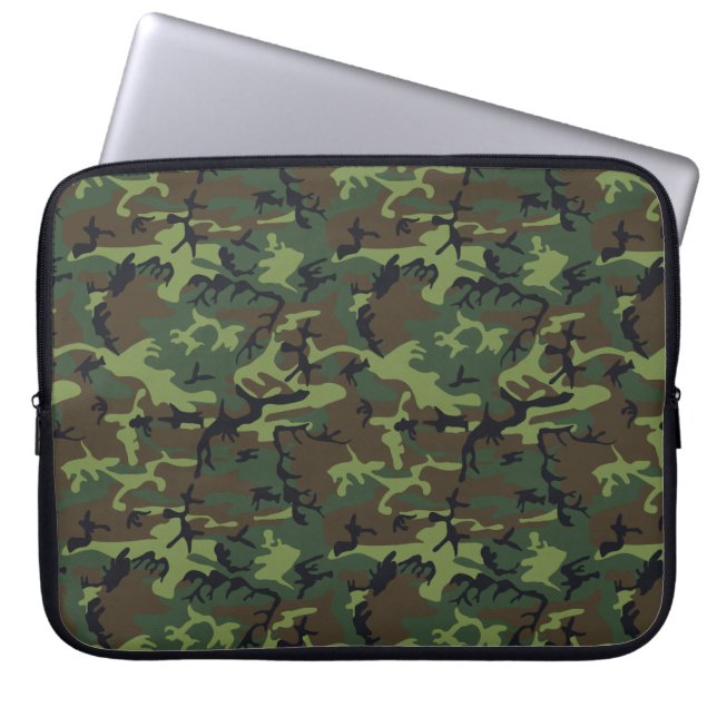 CAMOFLAGE HUNTING LAPTOP SLEEVE (Front)
