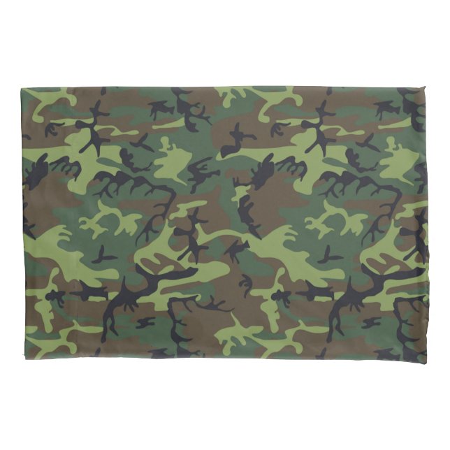 CAMOFLAGE HUNTING PATTERN PILLOWCASE (Front)