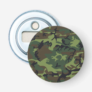 CAMOFLAUGE ARMY SOLDIER MILITARY PATTERN DESIGN BOTTLE OPENER